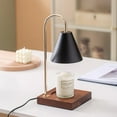 thumbnail image 1 of Aromatherapy Melting Wax Lamp Wooden Atmosphere Night Light, 1 of 7