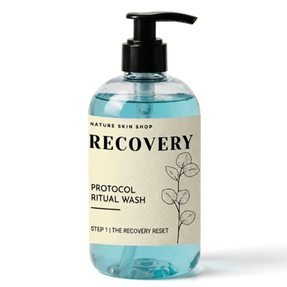 Nature Skin Shop Recovery Protocol Ritual Body Wash Restorative Post Workout Shower Gel Sulfate Free 16.5 oz