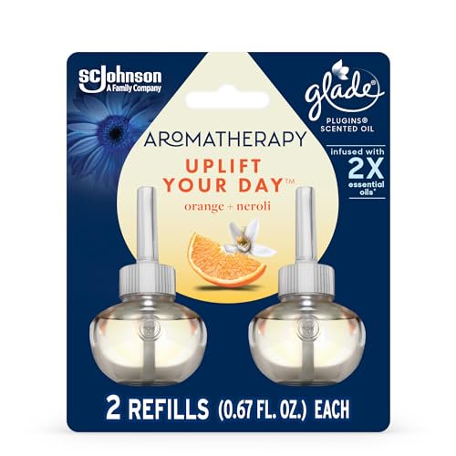Aromatherapy PlugIns Air Freshener Refills, Scented and Essential Oils