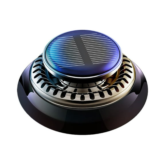Aromatherapy - Qyaukm Solar Powered Car Diffuser Spaceship Ornament, Automatically Rotates with Sunlight, Long-Lasting Light Fragrance for Vehicle Air Freshening