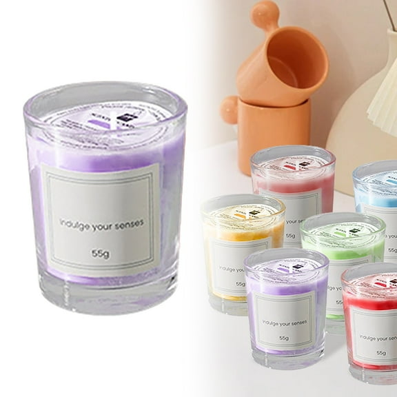 Aromatherapy Scented Candle With Decorative Box Tabletop Home Bedroom Living Room Relaxation Decoration