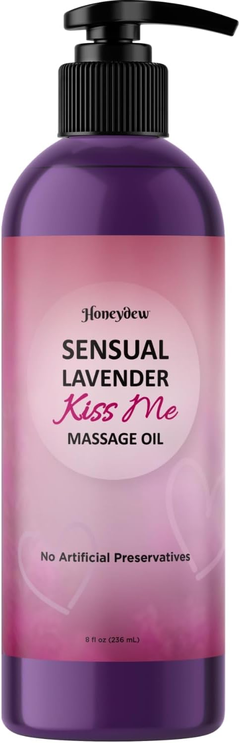 Aromatherapy Sensual Massage Oil For Couples Honeydew Kiss Me Lavender Massage Oil For 0565