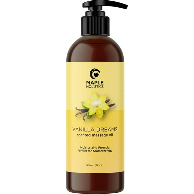 Aromatherapy Sensual Massage Oil for Couples Honeydew Vanilla Massage