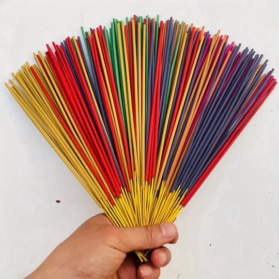 Aromatherapy Set, 120 Sticks, Six Fruit Scents, 10.04 Inch Length