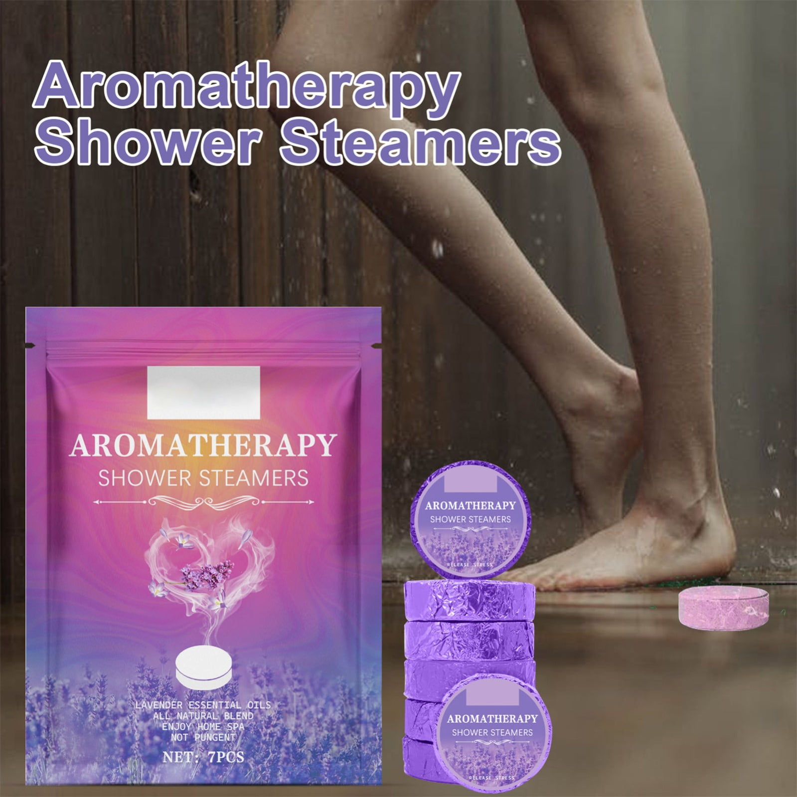 Aromatherapy Shower Pads For Body Cleaning Moisturizing Bathrooms Home