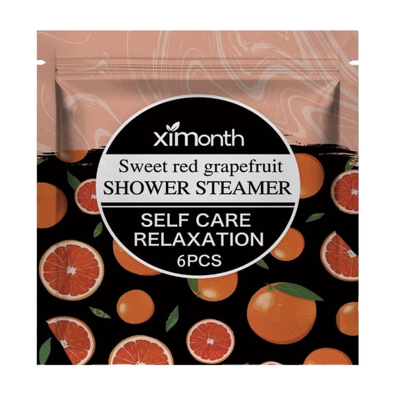 Aromatherapy Shower Tablets, Scented Deep Clean Long-Lasting Fragrance Bath Bombs for Home Spa, Sweet Red Grapefruit