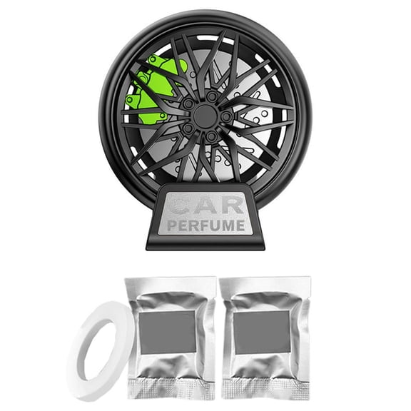 Aromatherapy Solution with Unique Wheel Design Ideal for Cars and Trucks