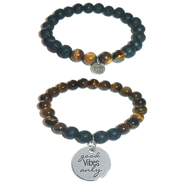 Aromatherapy Women's Tiger Eye Black Lava Essential Oil Diffuser