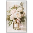 thumbnail image 1 of Aromatic Petal Symphony I Canvas Pastel Floral Art by Art Remedy, Black Frame, 16" x 24", 1 of 7
