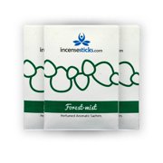 Aromatic Sachets - Forest Mist Scent - 3 Packs - 12.5g - Refreshing and Earthy Aroma
