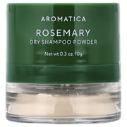 Aromatica Dry Shampoo Powder, Rosemary, 0.3 oz 10 g
