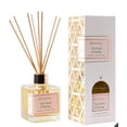 thumbnail image 1 of Aromatique, Reed Diffuser Set, Reusable, Refillable Glass Vessel Includes 8 Reed Sticks, Flame Free, Luxury Home Decor Fragance, Boxed for Gifting, Standard, Smell of Spring, 1 of 5