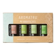 Aromatru Arise Essential Oil Kit with Plug-In Diffuser, 2 fl oz, 4 Count