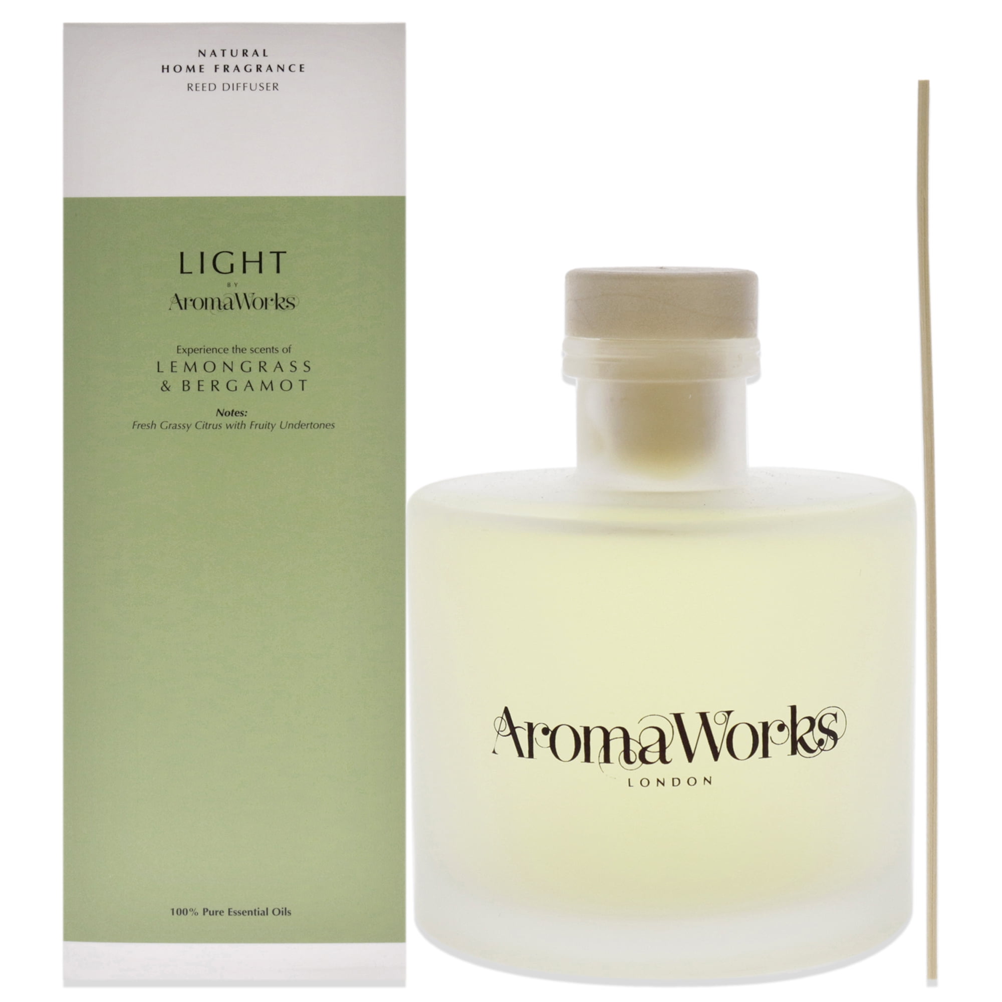AromaWorks Light Range - Spearmint & Lime Reed Diffuser 200ml AromaWorks Light Range - Spearmint & Lime Reed Diffuser 200ml