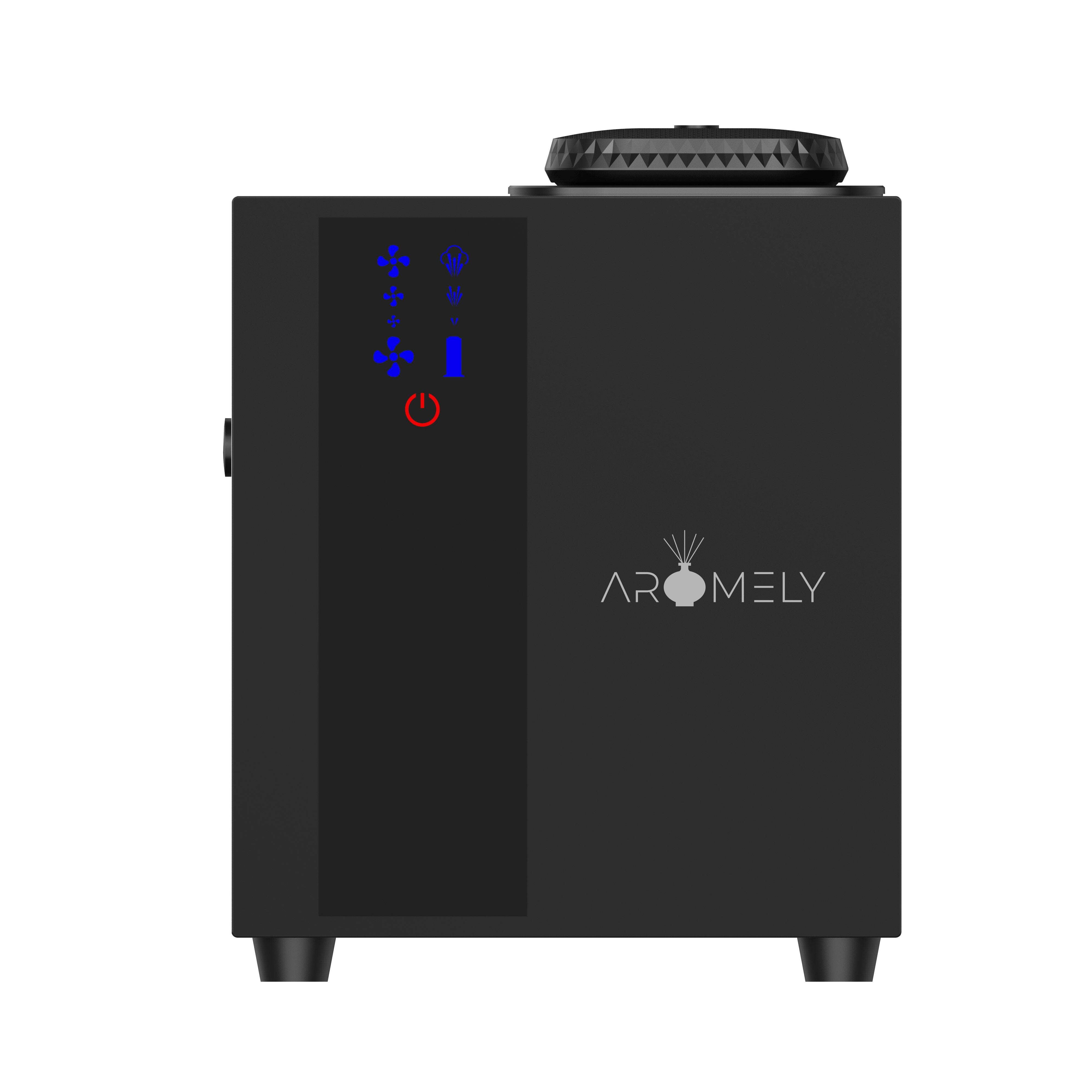 Black Modern Bluetooth HVAC Scent Diffuser with Advanced Cold Air Technology