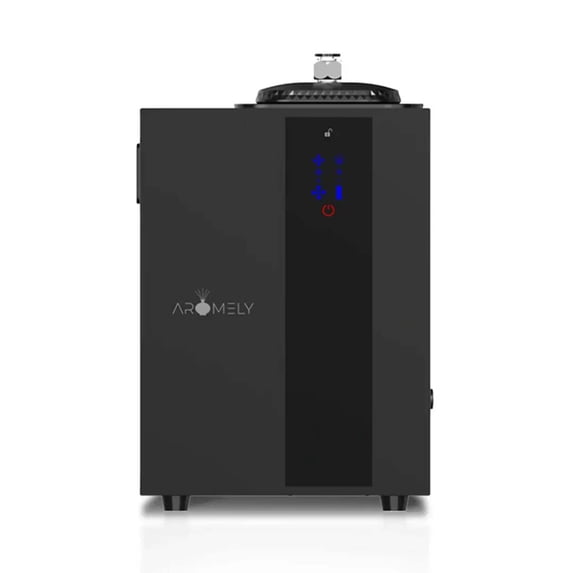 AROMELY Black Smart HVAC Scent Diffuser for up to 4,000 sq ft, 800 ml capacity