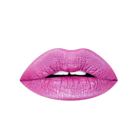 Aromi Metallic Liquid Lipstick | Long-lasting, Fuchsia, Pink Lip Color with Shimmery Finish (Moody Magenta)