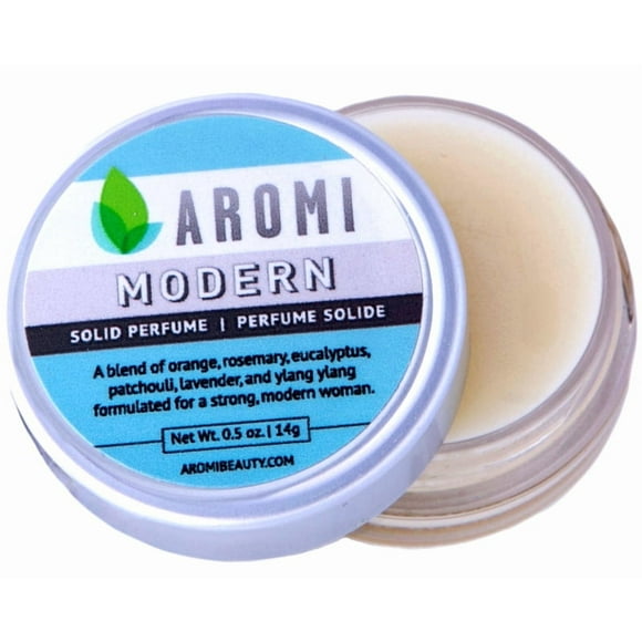 Aromi Solid Perfume | Rosemary, Eucalyptus, & Ylang Ylang Fragrance, Earthy Parfum, Wax Scent (Modern)