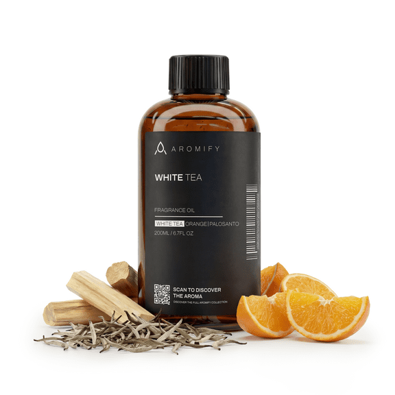 Aromify Fragrance Oil Inspired by White Tea, 200ml