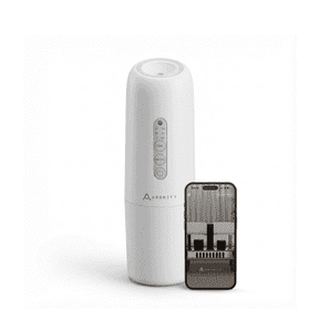 Aromify Smart Plug-In Diffuser, Bluetooth & Manual Control, Silent Operation, 1,000 Sq Ft