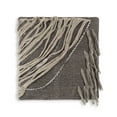 thumbnail image 1 of Aron Grey Pillow Hand Embellished - Cover Only, 1 of 1