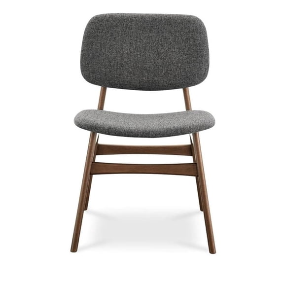 Aron Living Charlie Dining Chair in Charcoal Gray (Set of 4)