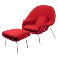 thumbnail image 1 of Haven Lounge Chair Red, 1 of 3