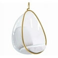 thumbnail image 1 of Aron Living Steel Hanging Chair, Gold, 1 of 3