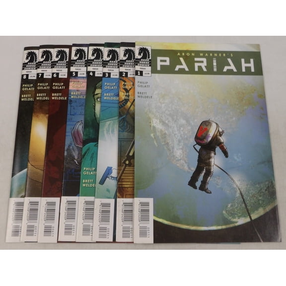 Aron Warner's Pariah #1-8 VF/NM complete series sci-fi ; Dark Horse