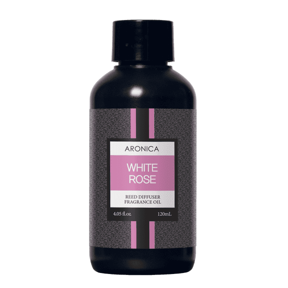Aronica Reed Diffuser Refill 120ml - White Rose