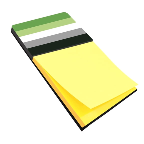 Aronmantic Pride Sticky Note Holder