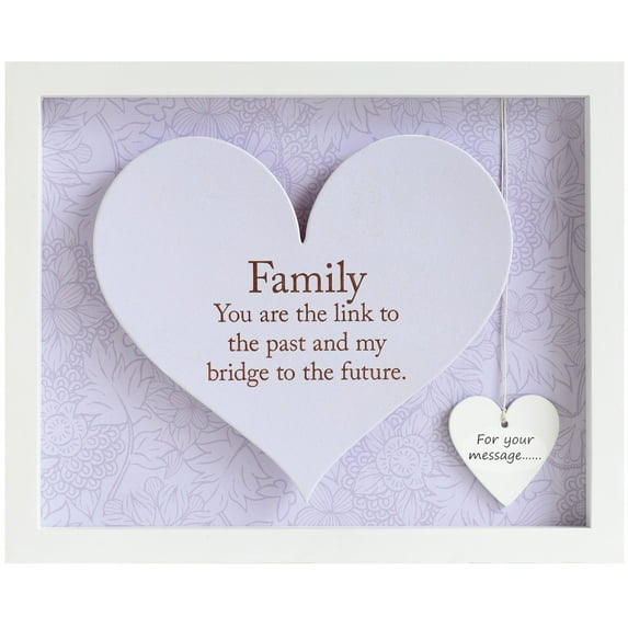 Arora Said with Sentiment ‘Family’ Heart Frame 7602, One Size, Multicolour