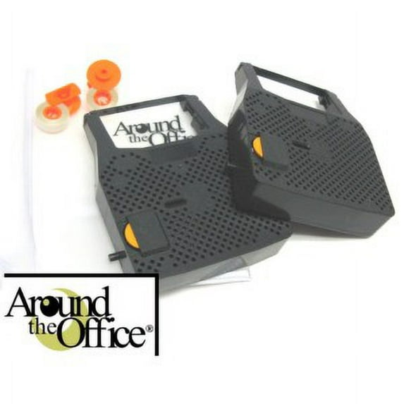 Around The Office Compatible CANON Typewriter Ribbon & Correction Tape for CANON AP 610...This Package includes 2 Typewriter Ribbons and 2 Lift Off Tapes