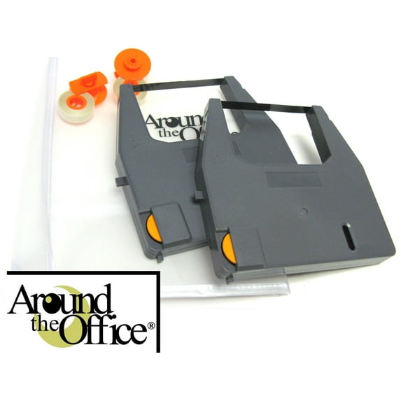Around The Office Compatible CANON Typewriter Ribbon & Correction Tape for CANON ES-5...This Package includes 2 Typewriter Ribbons and 2 Lift Off Tapes