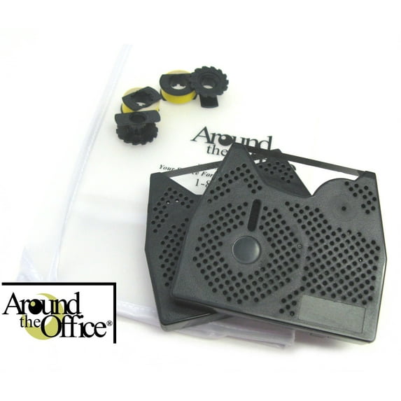 Around The Office Compatible SMITH CORONA Typewriter Ribbon & Correction Tape for XL 7800...This Package includes 2 Typewriter Ribbons and 2 Lift Off Tapes