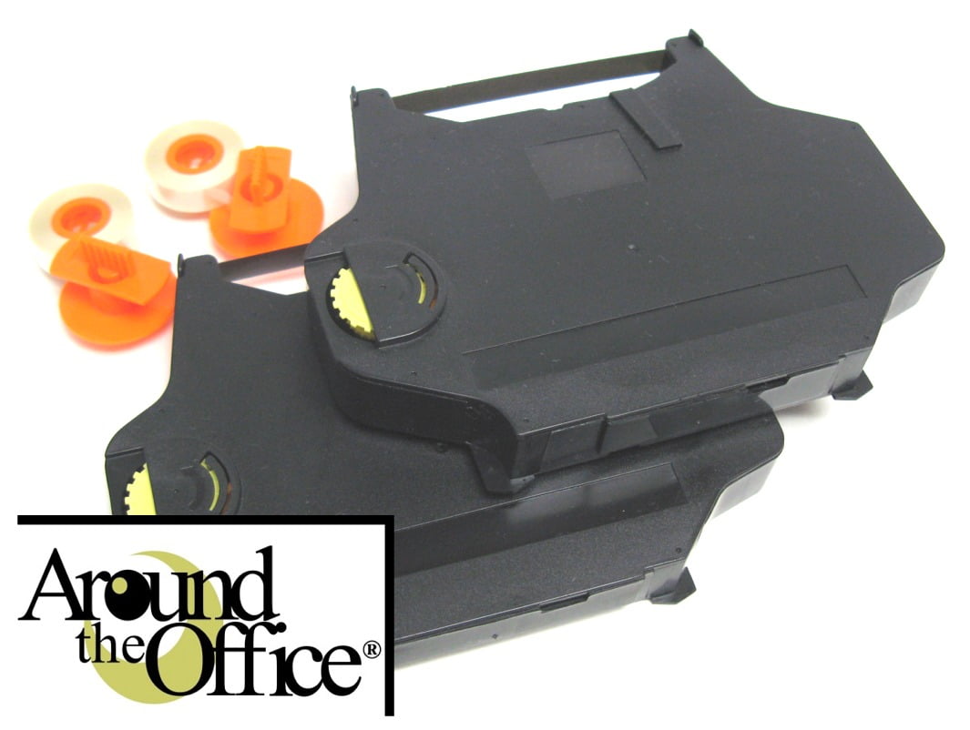 Around The Office Compatible TRIUMPH /ADLER / ROYAL Typewriter Ribbon & Correction Tape for TRIUMPH /ADLER / ROYAL Imperial Alpha 110...This Package includes 2 Typewriter Ribbons and 2 Lift Off Tapes