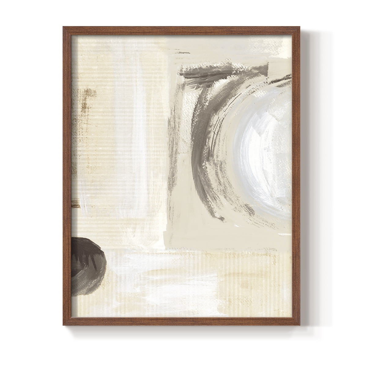 Around The Bend in Paper Solid Wood 11 x 14 Framed Print