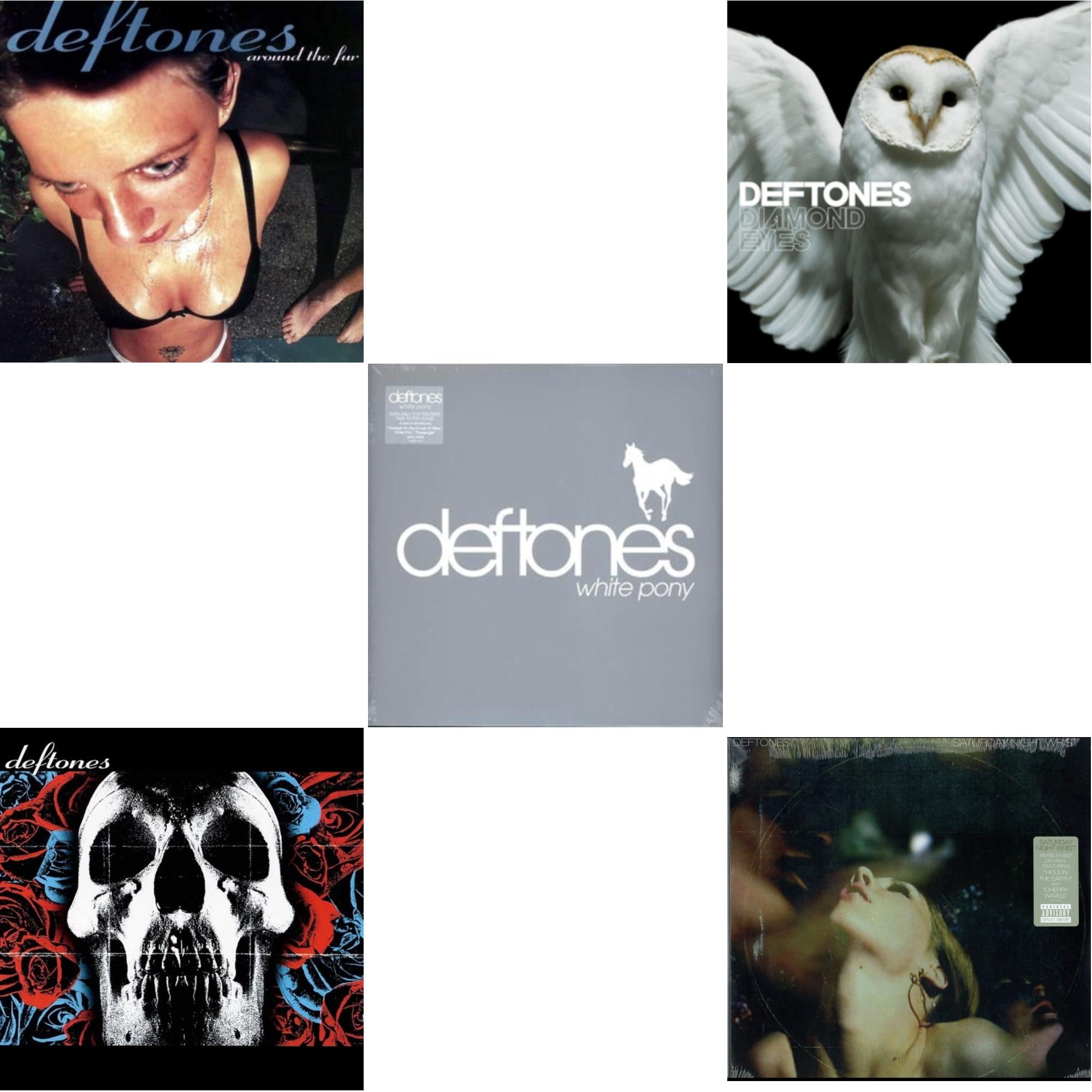 Deftones & Saturday Night Wrist & Around The Fur (180G) & White