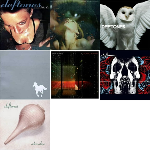 Saturday Night Wrist & Adrenaline & Around The Fur & White Pony & Deftones & Koi No Yokan & Diamond Eyes [CD Bundle]