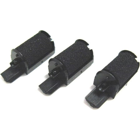 Around The Office Package of 3 Individually Sealed Ink Rolls Compatible with Casio HR-8-TM Calculator
