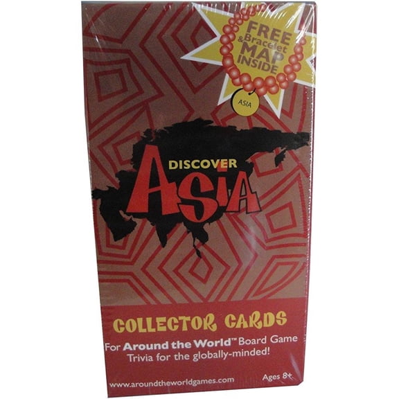 Around the World Collector Card Pack Discover Asia