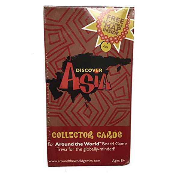 Around The World Collector Card Pack Discover Asia