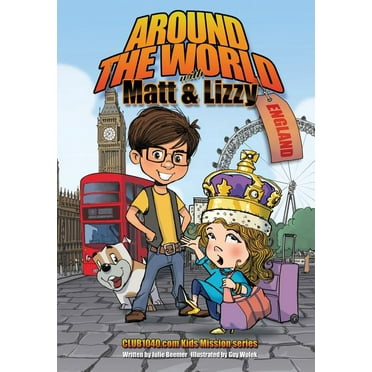 Around The World with Matt and Lizzy - England, (Paperback)