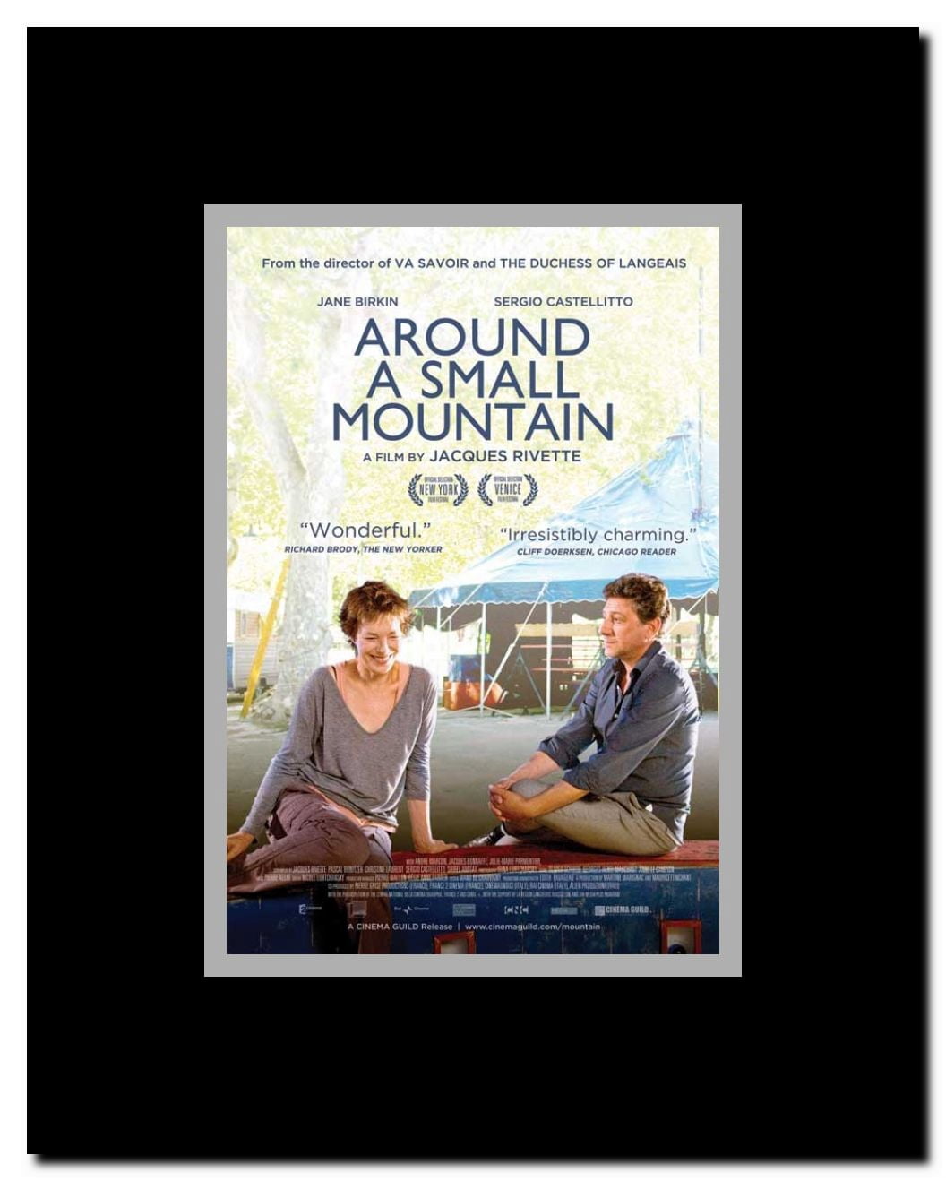 Around a Small Mountain Framed Movie Poster