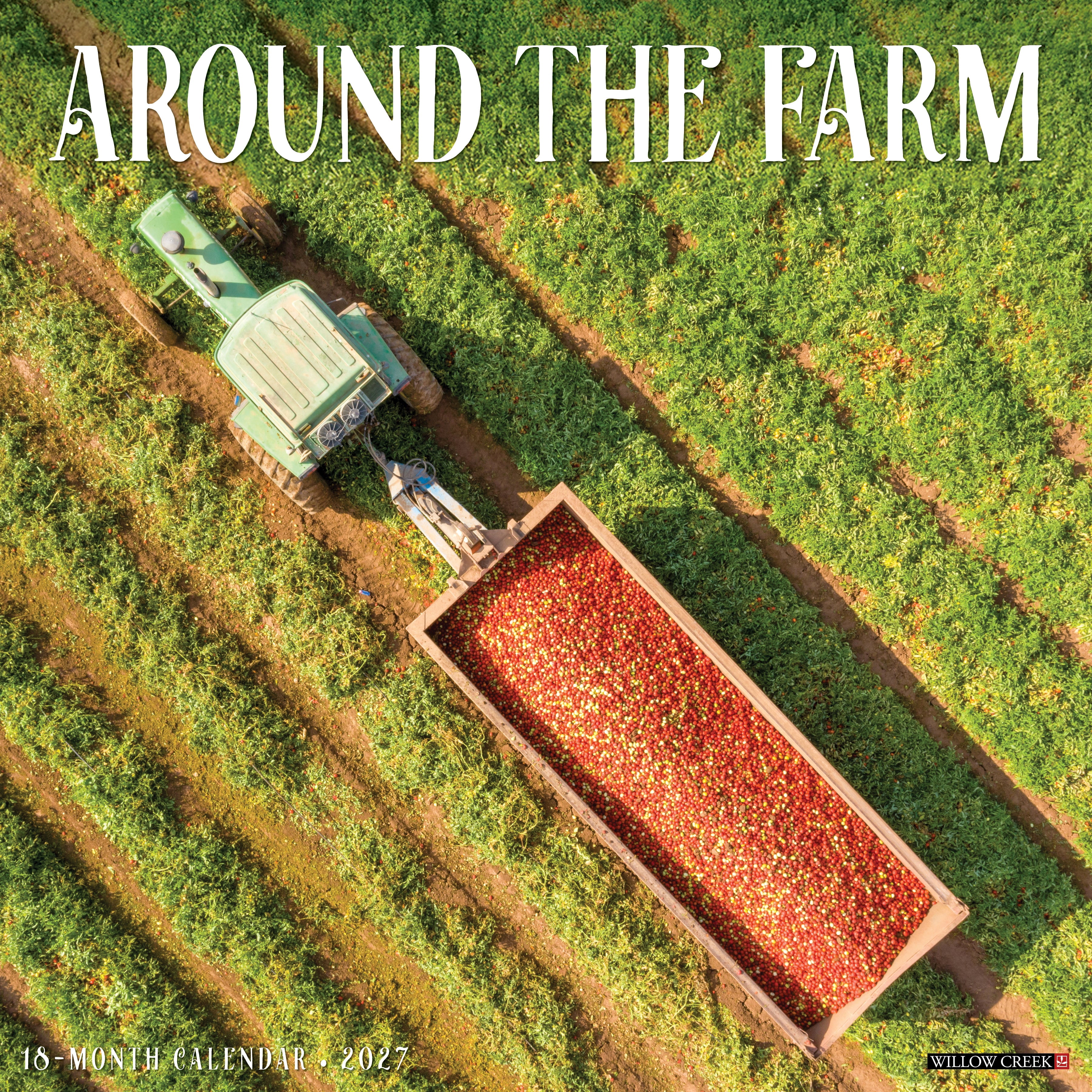 Willow Creek Press, Around the Farm 2027 Wall Calendar