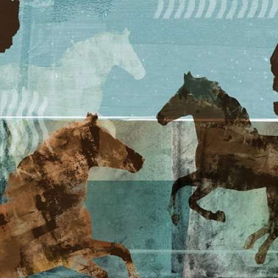 Around the Stable II Canvas Art - Dan Meneely (24 x 24)