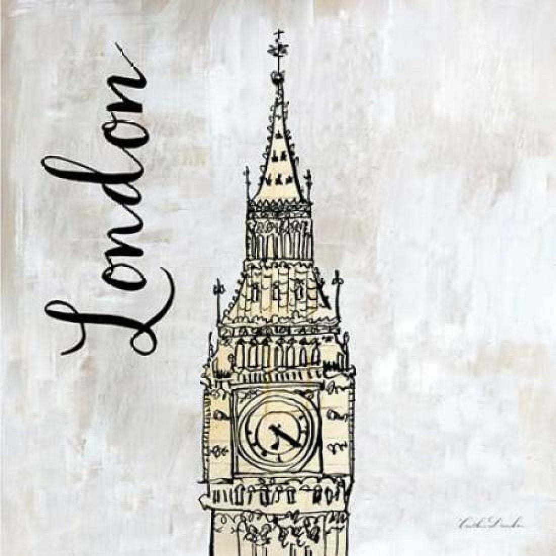 Around the World III Canvas Art - Caitlin Dundon (24 x 24)