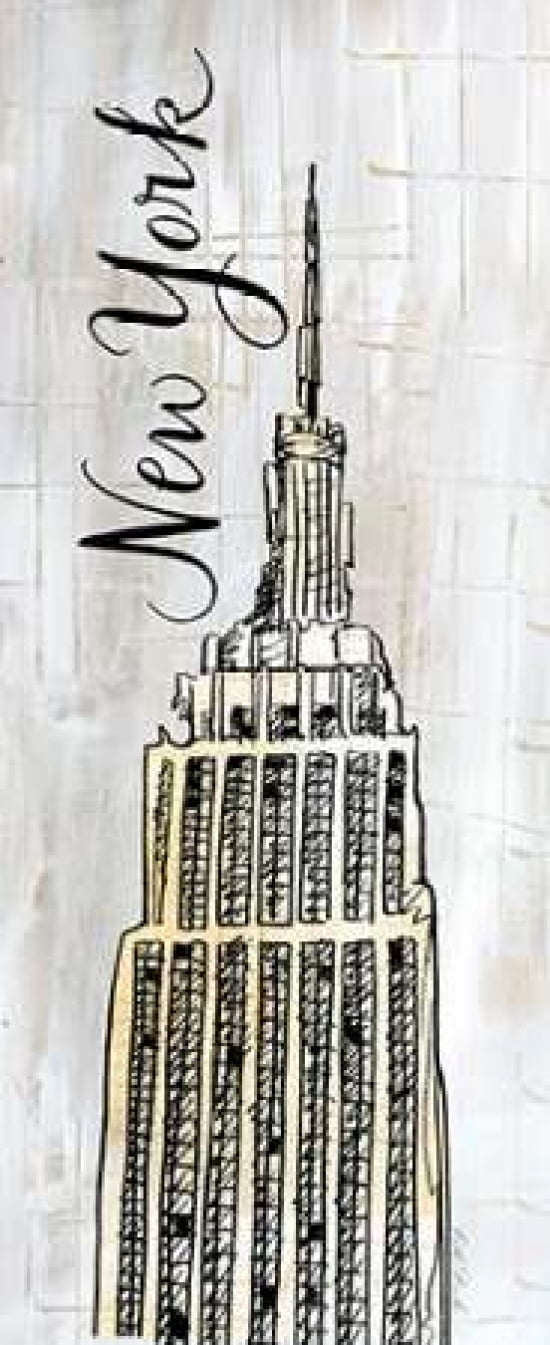 Around the World Panel IV Canvas Art - Caitlin Dundon (10 x 20)