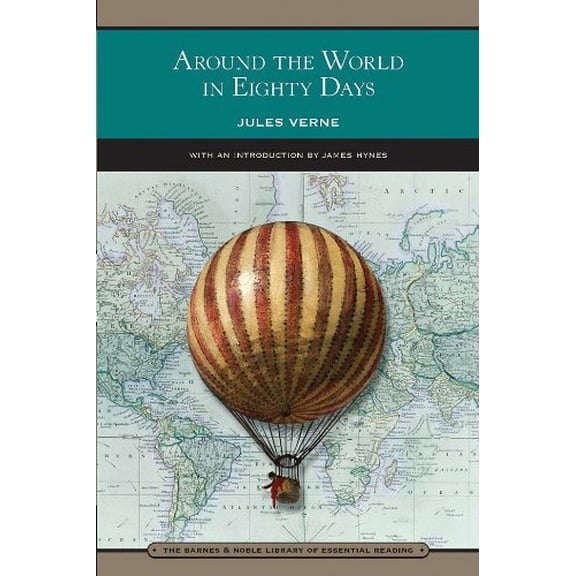 Pre-Owned Around the World in Eighty Days Barnes Noble Library of Essential Reading Paperback Jules Verne