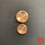 AroundSquare MINI Deadeye Contact Coins- Currency Manipulation, Worry Stone - Small Copper Mirror